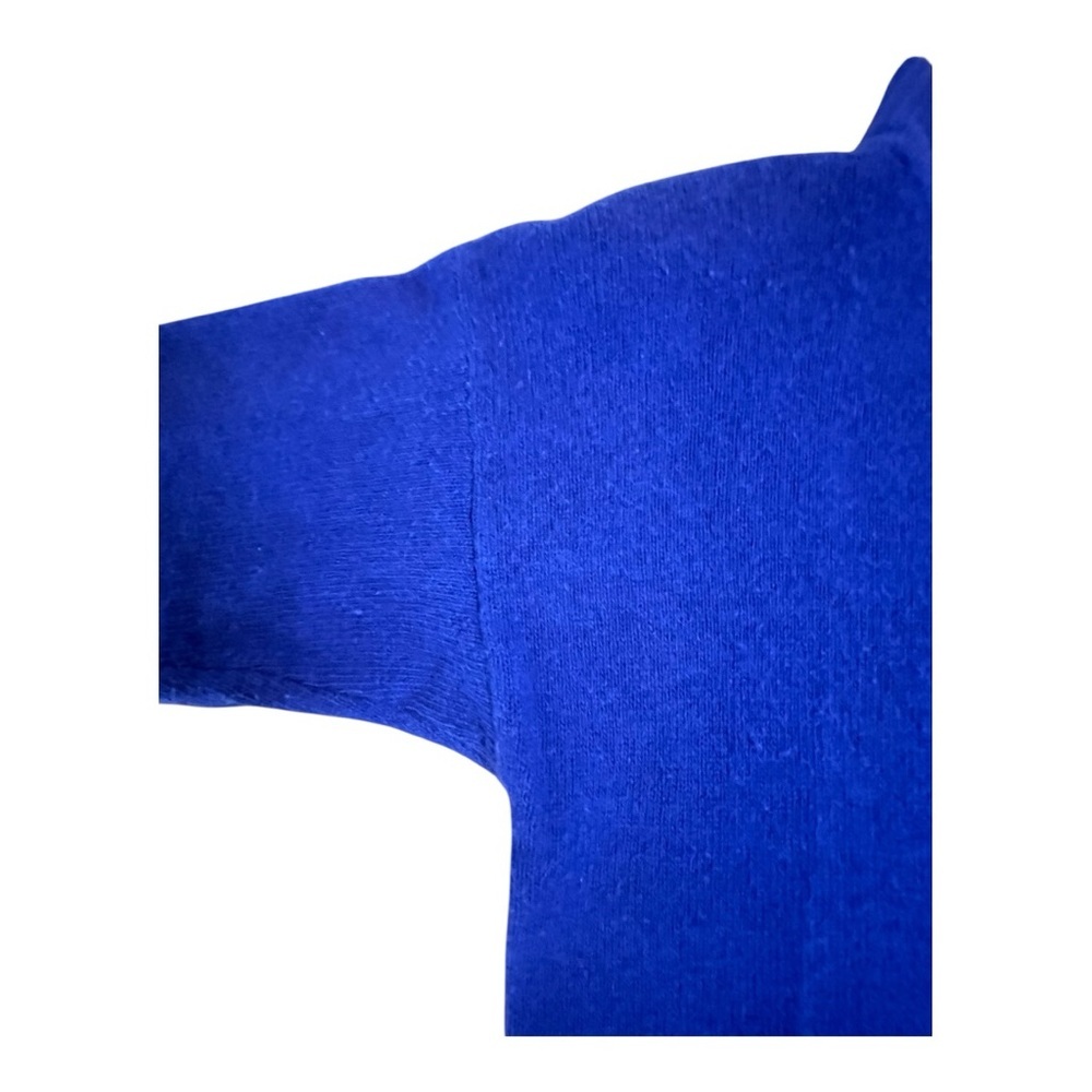 Paul Et. Duffier Royal Blue Wool Blend Turtleneck Sweater - Picture 6 of 11
